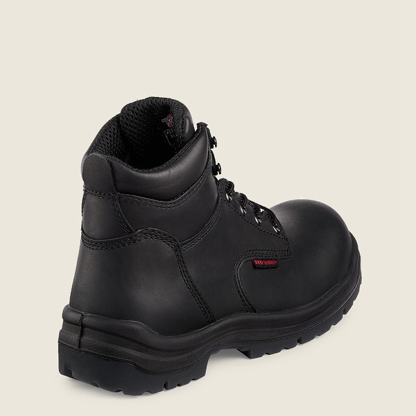 Red Wing Mens Safety Boots - King Toe® - 6-inch Toe - Black - KSO076138